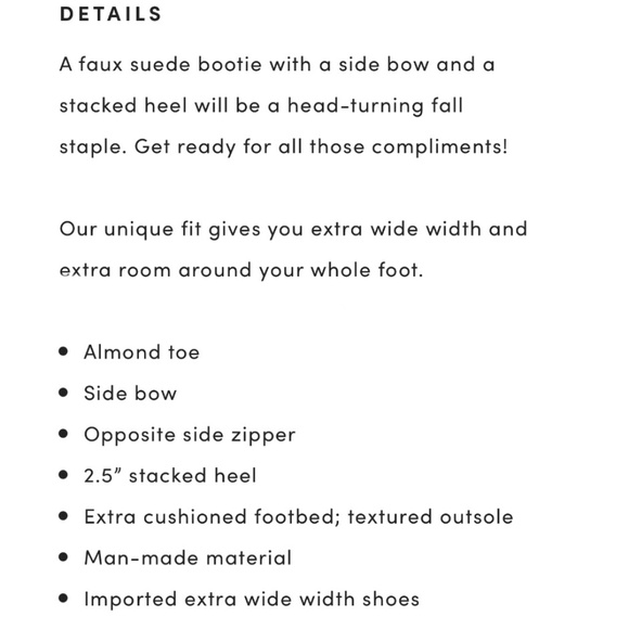 Torrid Beige Faux Suede Side Bow Ankle Bootie - Picture 6 of 16